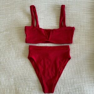L*Space red bikini - medium